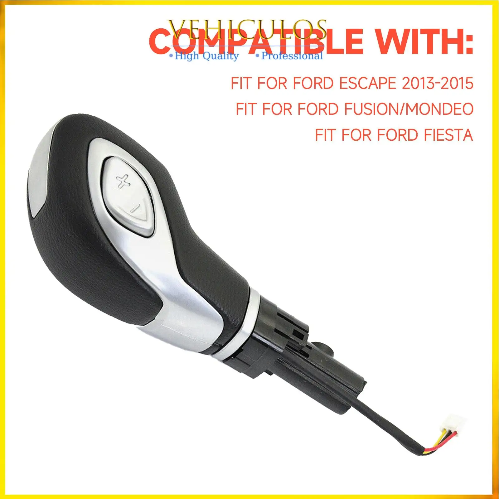 

1Pc Car Gear Shift Knob Shifter Lever Accessories For Ford 2013-2015 Escape Fusion New Auto Interior Replacement Parts