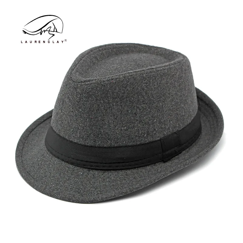 

Autumn And Winter New British Men Fedora Hat Simple Light Board Woolen Hat For Middle-aged And Elderly People Wholesale