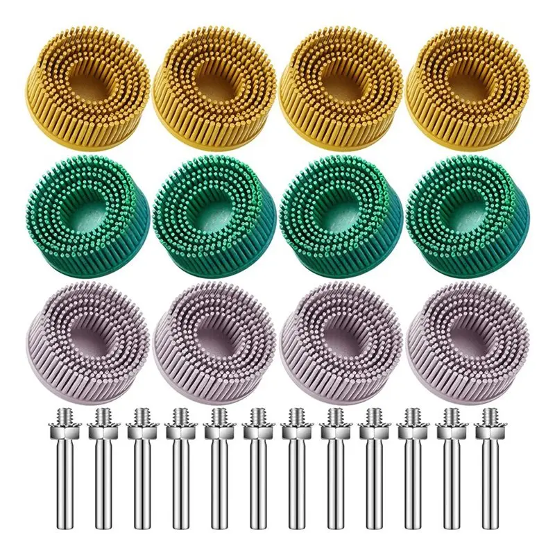 

Диск из щетины A85M, 12 шт., 2 дюйма, 120, 80 50, абразивный диск с хвостовиком 1/4 дюйма