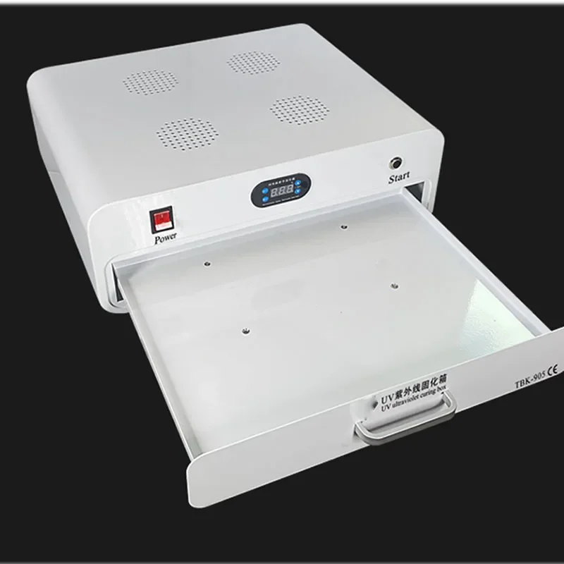 TBK Machine TBK-905 UV Ultraviolet Curing Box for Mobile Phone Repair Tools LCD Touch Screen Drying Phone Screen Repair