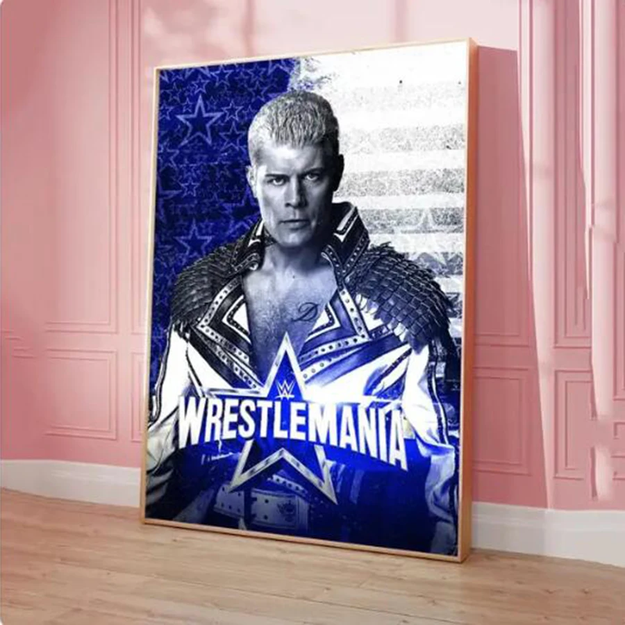 Diamond Painting Cody R-Rhodes AmericanFull Diamond Wall DIY Room Bar Cafe Aesthetic Art Wall Painting ﻿