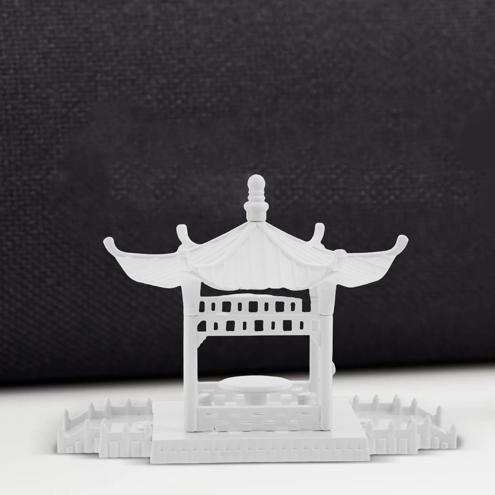 

Миниатюрный павильон в масштабе 1:100: Детализированная модель ручной работы для DIY-проектов, моделей песочниц, сказочных садов, домашнего декора, настольных украшений, микроландшафтов