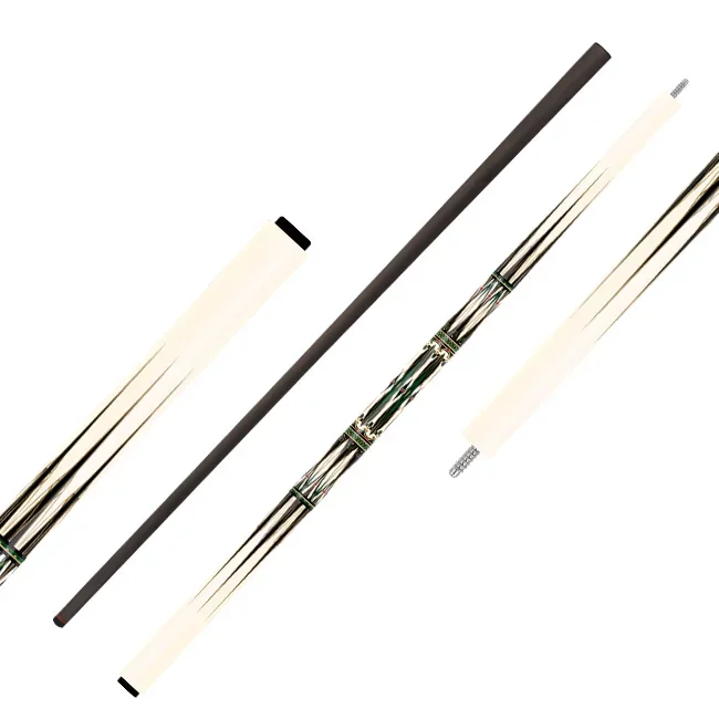 No.110 Cang Cui Billiard Cues High Quality 1/2 Length 12.4mm/12.9mm Carbon Fiber Pool Cues with Stainless Steel Joint