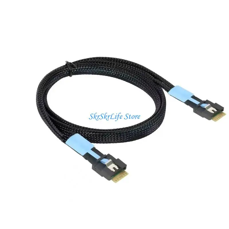 E65E Internal PCIE 38Pin SFF-8654 4I Hard Drive Cable For Server Data Center Servers Hard Disk Computer Accessories