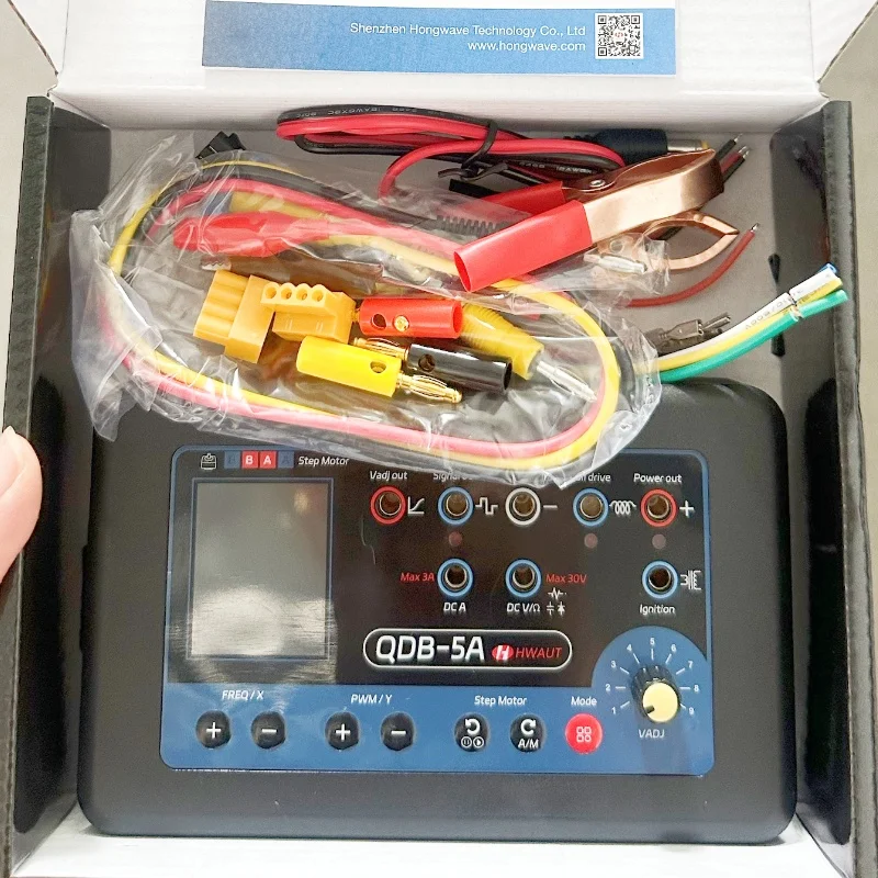 

Новый QDB5A автомобильный тестер катушки зажигания холостого хода, электромагнитный клапан шагового двигателя, привод инжектора CRIN, инструменты для ремонта детектора