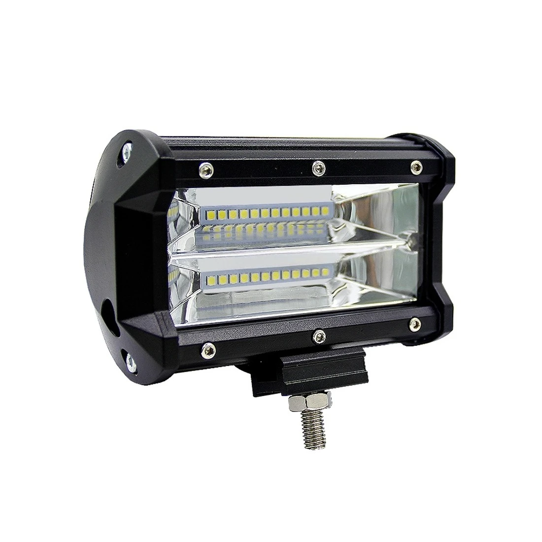 5-Inch 18W condenser IP67 waterproof,voltage DC9-48 volts,two rows of LED light strips modified off-road light roof light strips