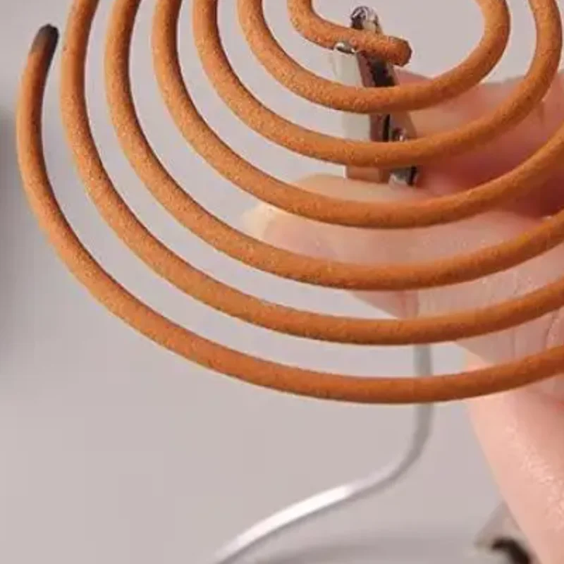Portable Double Ended Mosquito Coil Holder Clip Broken Incense Clip Stand Mosquito Coil Rack Photo Folder Label Clip Card Holder