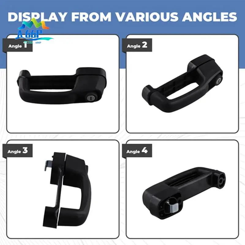 

A66P-7109661 7109662 Door Latch And Handle Fits For Bobcat Loaders 751 763 864 963 A300 S185 S300 S750 T180 T320 More