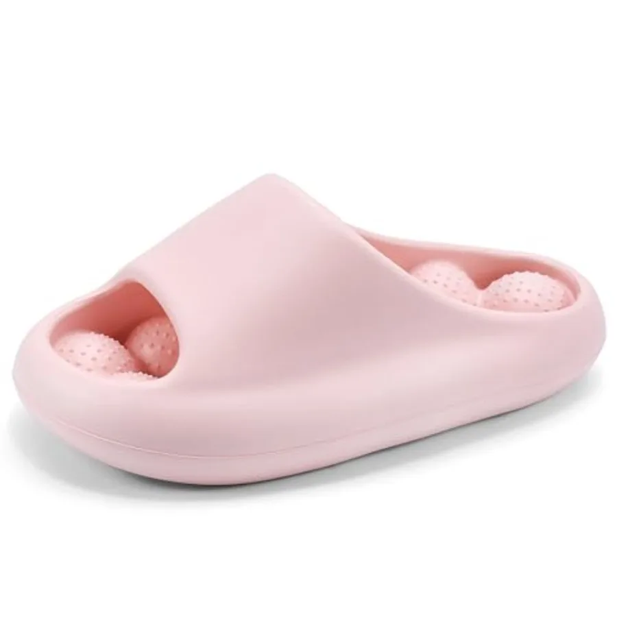 

Bubble Massage Shower Slides Non-Slip Quick Dry Cloud Comfortable Slippers Sandals for Bathroom Pool Beach