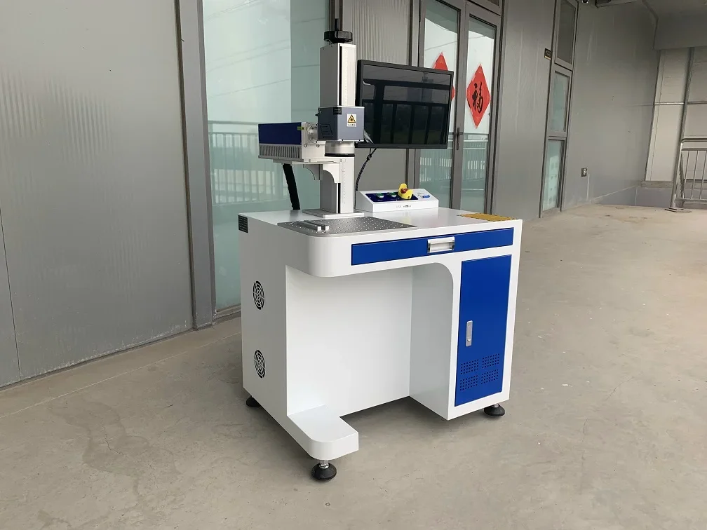 Fiber/Co2/uv  marking machine with visual positioning system  marking machine