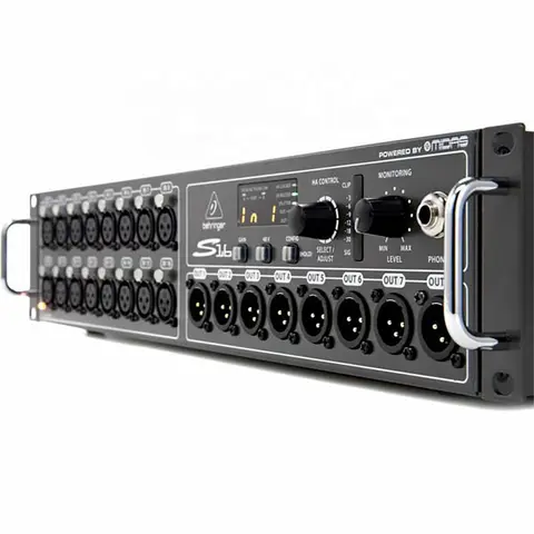 Behringer S16 Digital Mixer Stagebox 16-Input 8-Output Pa Sound System Audio Equipment Stagebox