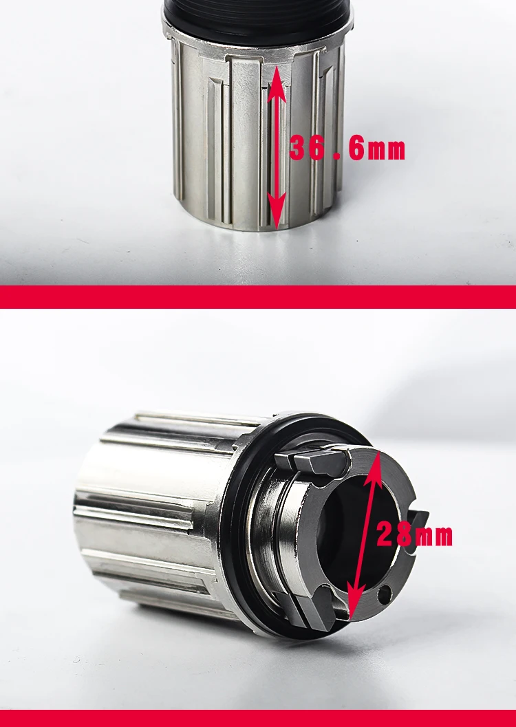Fahrrad Freilauf Aluminium Legierung Hinten Hub Körper 3 Sperrklinke 8/9/10/11 geschwindigkeit Freilauf Körper Mtb mountain Road Bike Teile – Detail 5