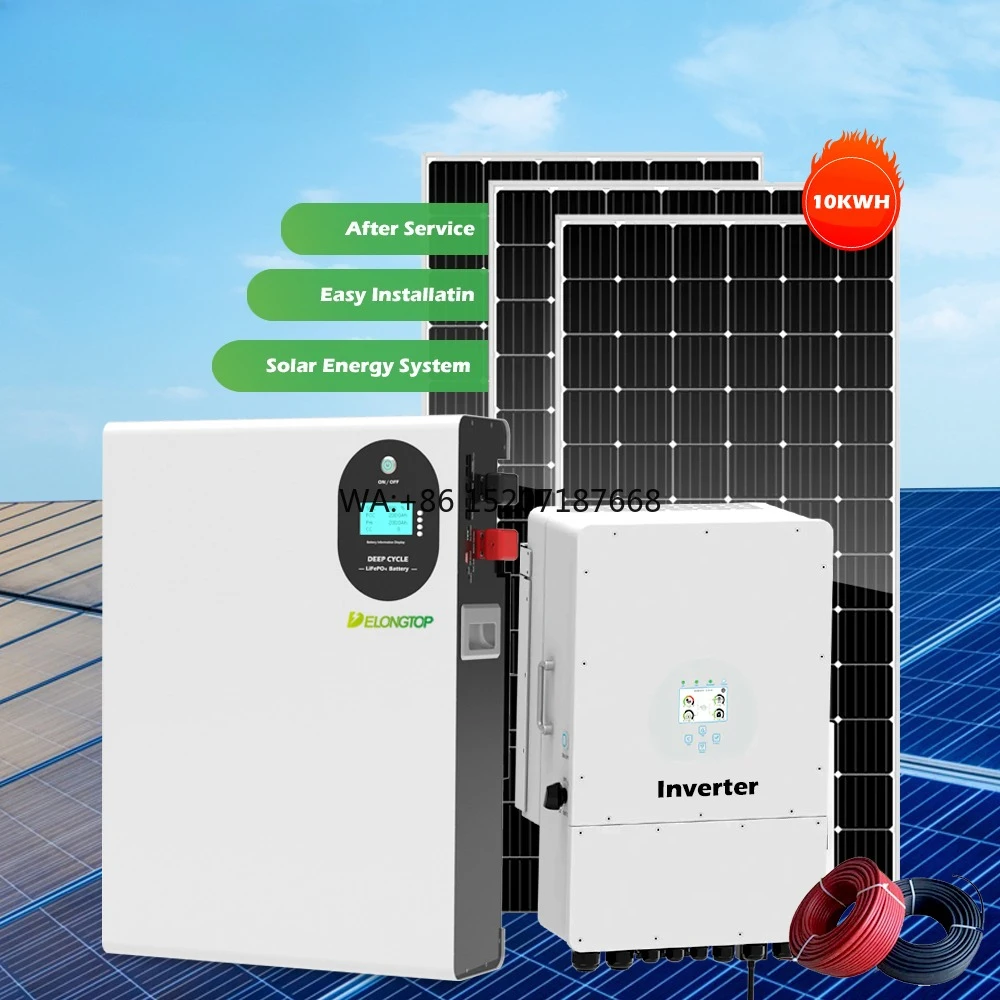 

Накопичение энергии Солнечная система Lifepo4 Аккумулятор 5 кВт 10 кВт 20 кВт Инвертор Growatt Перезаряжаемая литиевая батарея 48 В 200 Ач