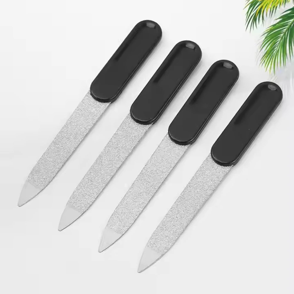 5/10PCS DIY Nail art Professionelle Nagel Datei Metall Nagel Datei Doppelseitige Hohe Qualität Nagel Datei Maniküre pediküre Schönheit Werkzeug
