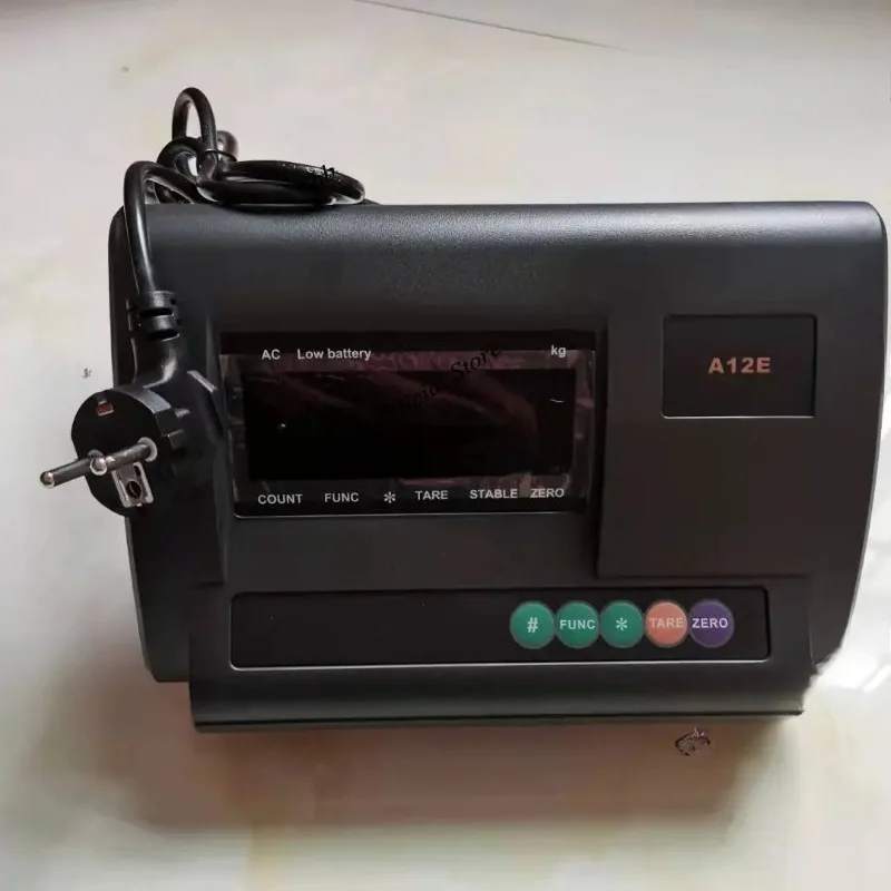 1. XK3190-A12 + E English Panel Weighing Display RS232 Weighing Controller without Battery