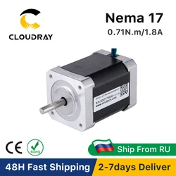 2 Phase Nema17 Stepper Motor 42mm 71Ncm 1.8A Stepper Motor 4-lead Cable for 3D printer CNC Engraving Milling Machine
