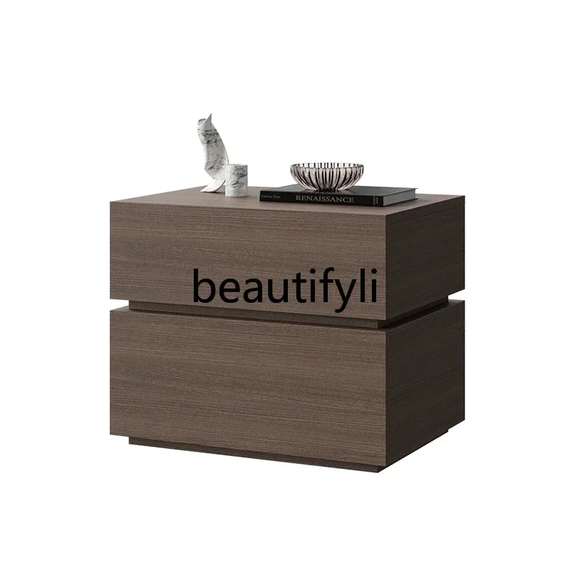 

zqSolid wood locker Small storage cabinet