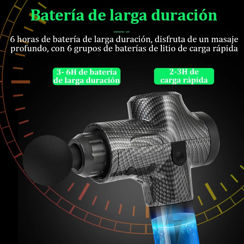 pistolet massage muet android – vue détaillée