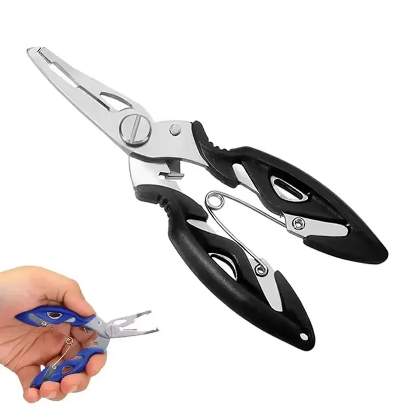 Fishing Plier Scissor Braid Line Lure Cutter Hook Remover etc. Fishing Tackle Tool Cutting Fish Use Tongs Multifunction Scissors