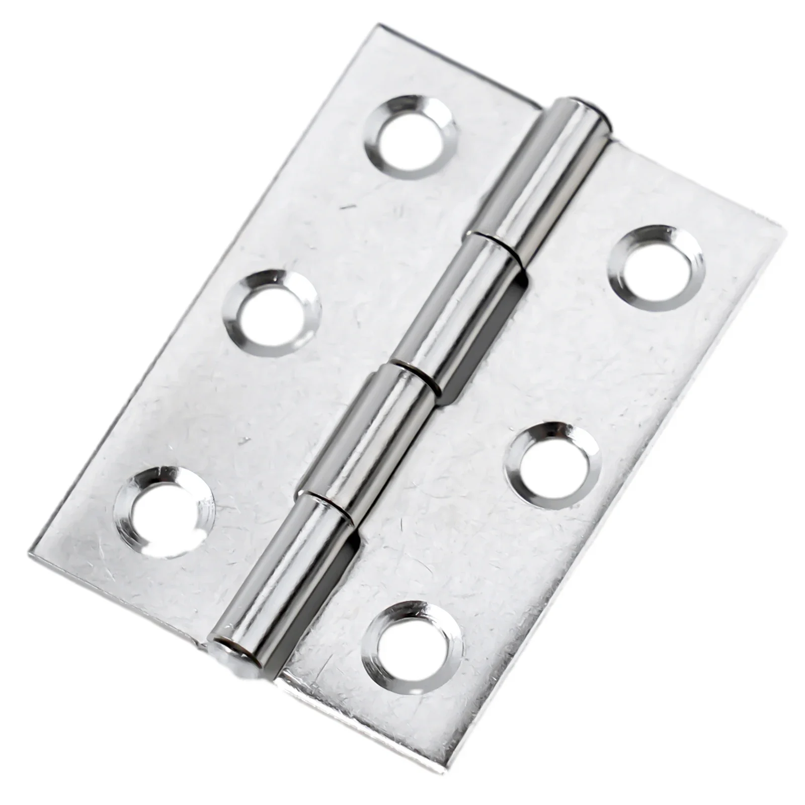 10Pcs Cabinet Door Hinges Ball Bearing Butt Internal Hinge Attaches Stainless Steel 4.4*3.1cm For Wooden Furniture Fittings