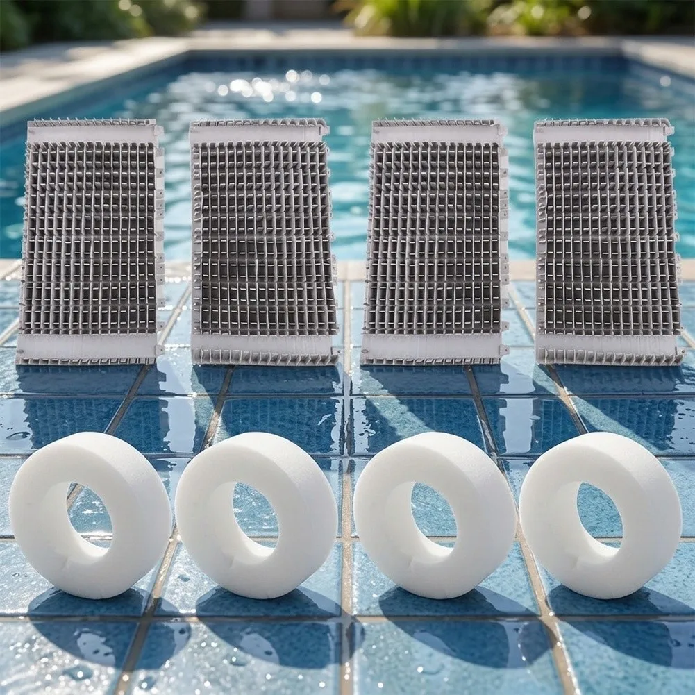Robotic Pool Cleaner Accessories Robotic Pool Scrubbers Pool Cleaner Brushes Powerful Scrubbing Action Tool-free Replacement