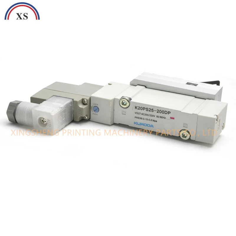 

Оригинальный новый электромагнитный клапан K20PS25-200DP, импортный клапан 3Z0-8101-100 Komori для офсетной печати