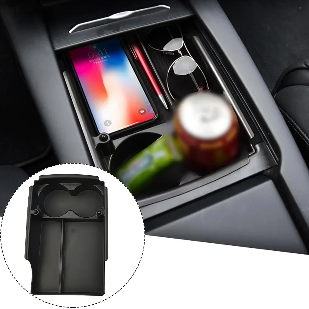 Accessories Center Console Tray Tidying Armrest Car Container Cup For Tesla MODEL X MODEL S Holder Interior Organizer Parts