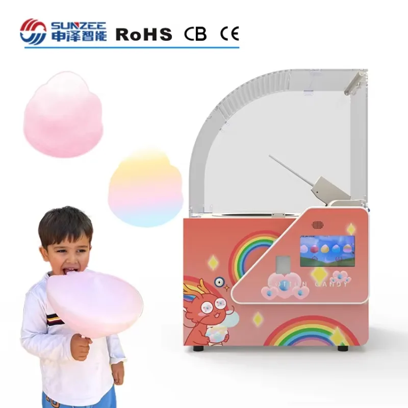 MG221 Mini Cotton Candy Machine Vending Machine Cotton Candy 2023 Popular