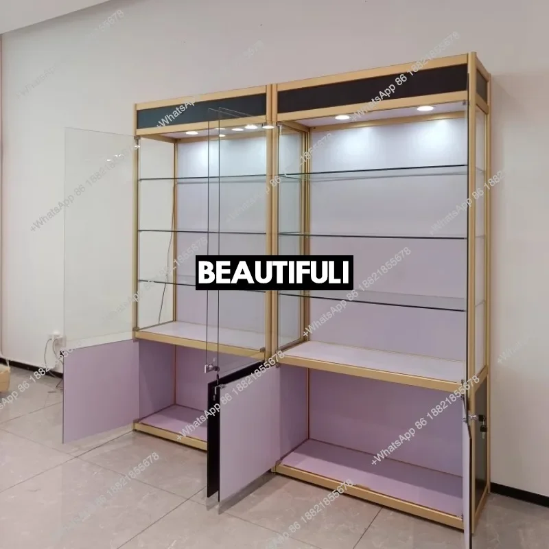 

Storage Book Display Stand Repisas Bedroom Box Nordic Shelves Living Room Glass Metal Transparent Plant Repisa Room Decoration