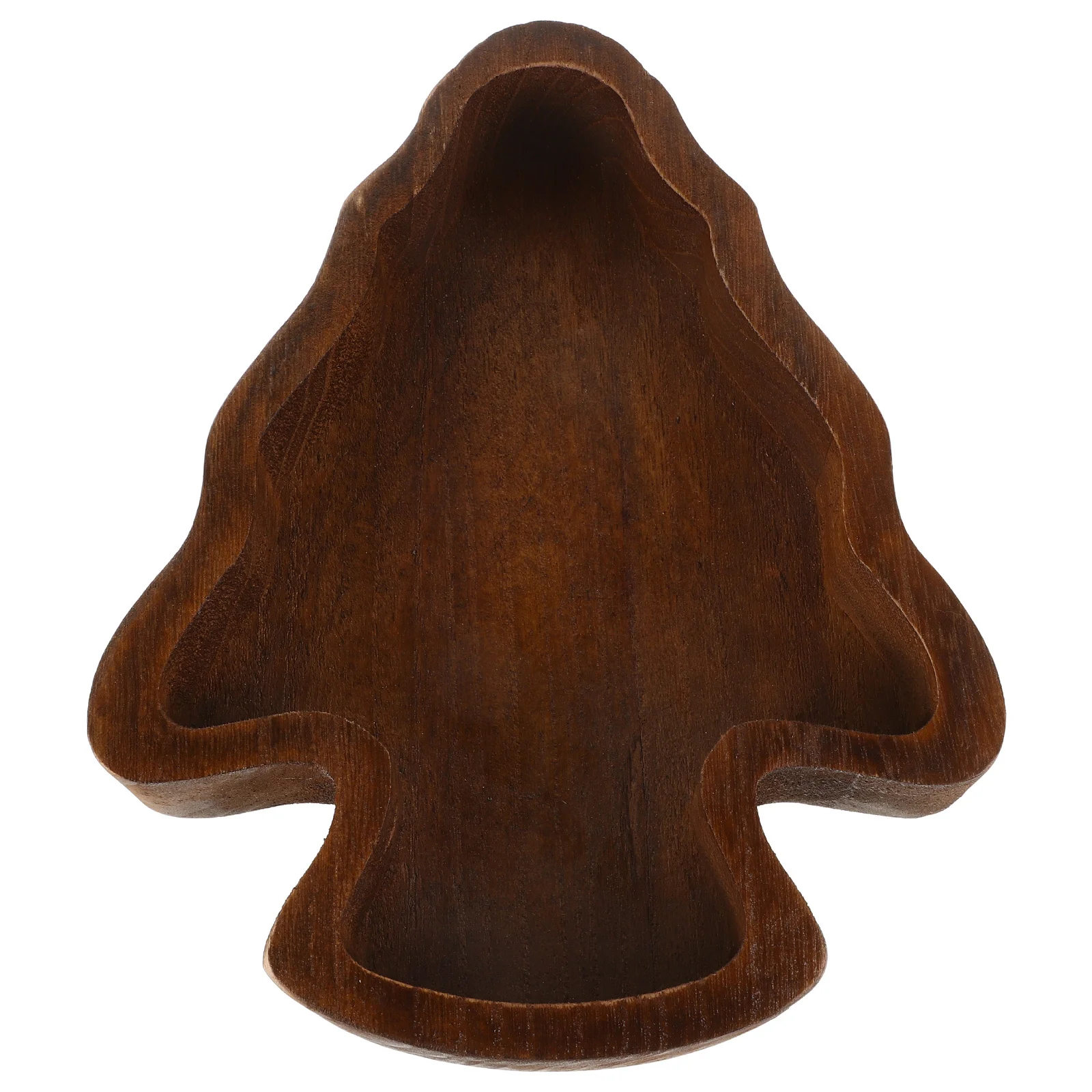 

Unique Christmas Tree Shape Wood Tray Multi Use for Fruits Snacks Tea Elegant Addition to Any Occasion Serving Dishes for Snack