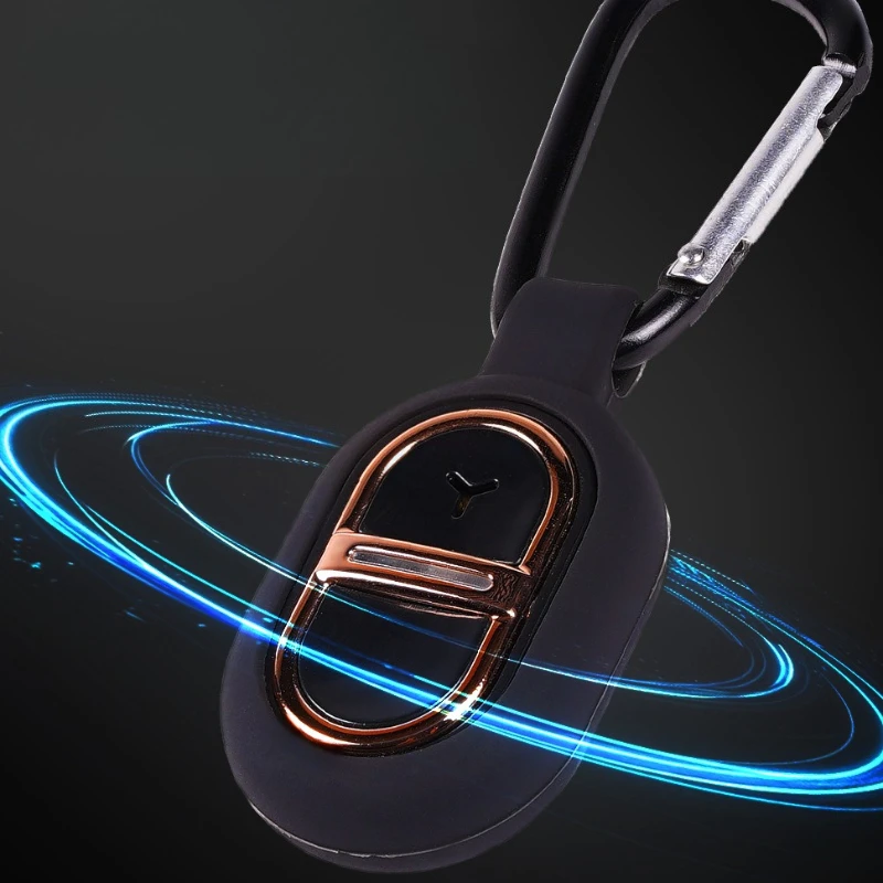 New Ultrasonic Mosquito Repellent Watch with Carabiner Anti-mosquito Bite Pendant Portable Mosquito Repeller Key Chain for Adult