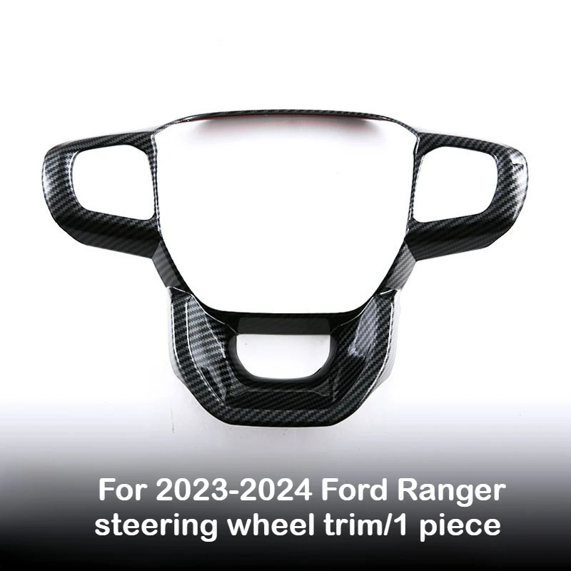 

For 2023-2024 Ford Ranger steering wheel sequined car interior accessories