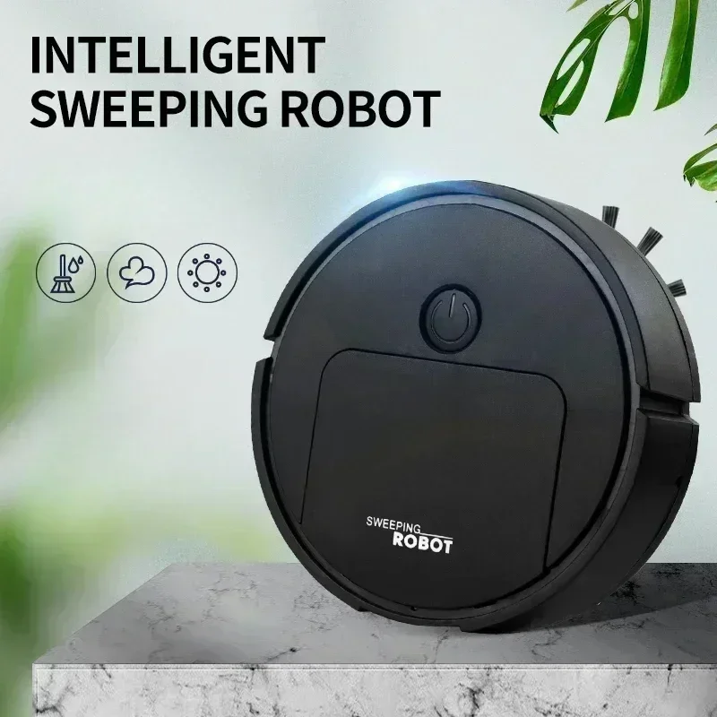 3-in-1 التلقائي البسيطة الذكية مكانس كهربائية للكنس شفط الكناس المنزلية كسول مكنسة Aspirateur روبوت الأجهزة المنزلية #3