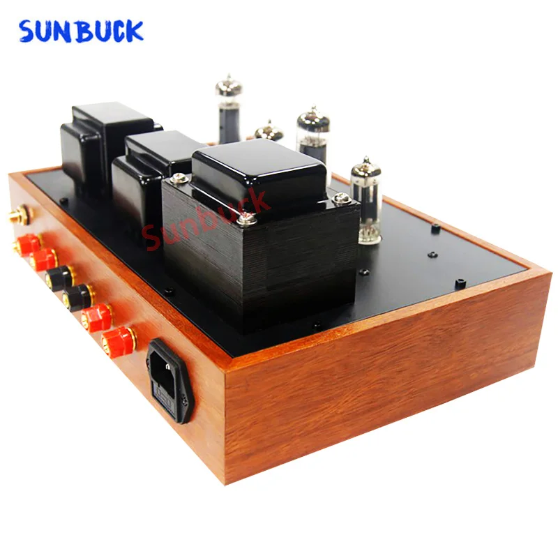 Sunbuck 6P14 EL84 Ống Chân Không Khuếch Đại 6Z4 CHỈNH LƯU 2.0 Stereo 4W 6N11 Đẩy 6P14 Lớp Một Ống Khuếch Đại Âm Thanh