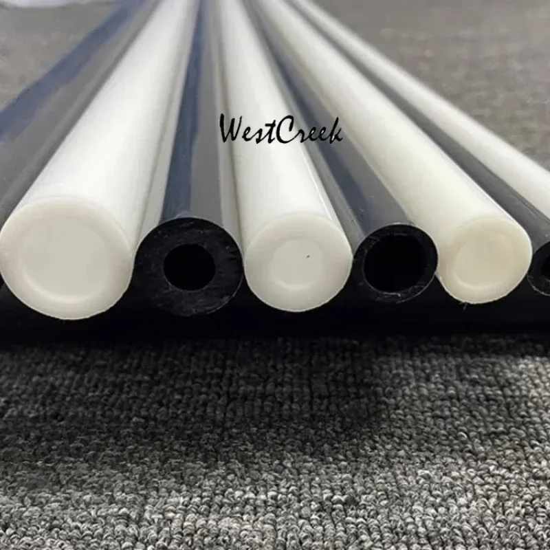 WESTCREEK 20mm 20x15 25x16 30x20 White Black Pom Hollow Pipe Pom Hollow Tube Polyformaldehyde Tube Hard Plastic Tube DELRIN Pipe