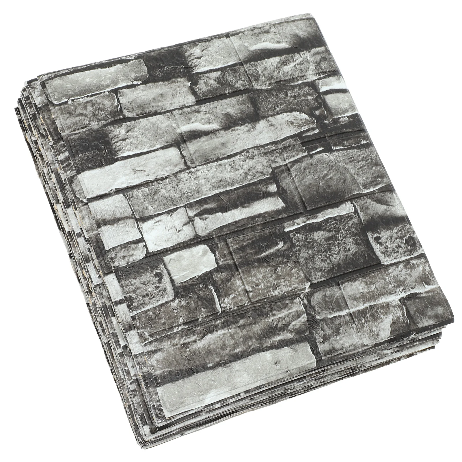 

20Pcs Simulated Rock Slice Wall Tiles Stickers Decorative 3D Room Wall Panels Tile Decals for Kitchen Bathroom Living Room Pool