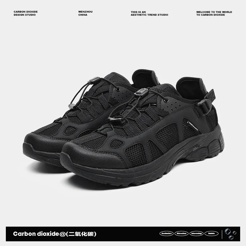 

Летняя сетчатая мужская дышащая обувь для спорта и отдыха, легкая мягкая подошва, не уставшие ноги, походная уличная обувь Creek