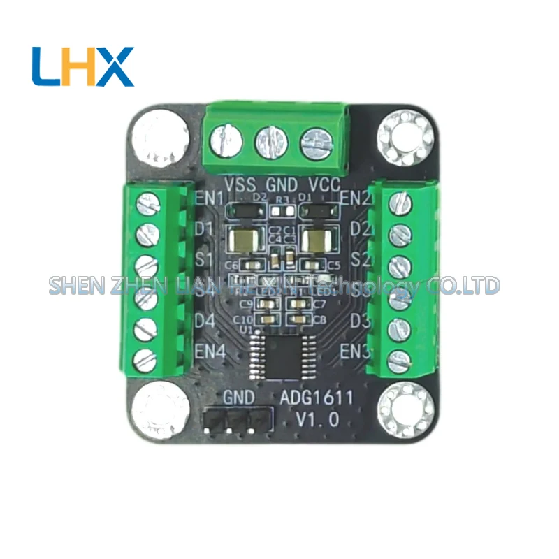 ADG1611 four-channel analog switch module double wizard single pole single throw positive and negative polarity bandwidth 20M