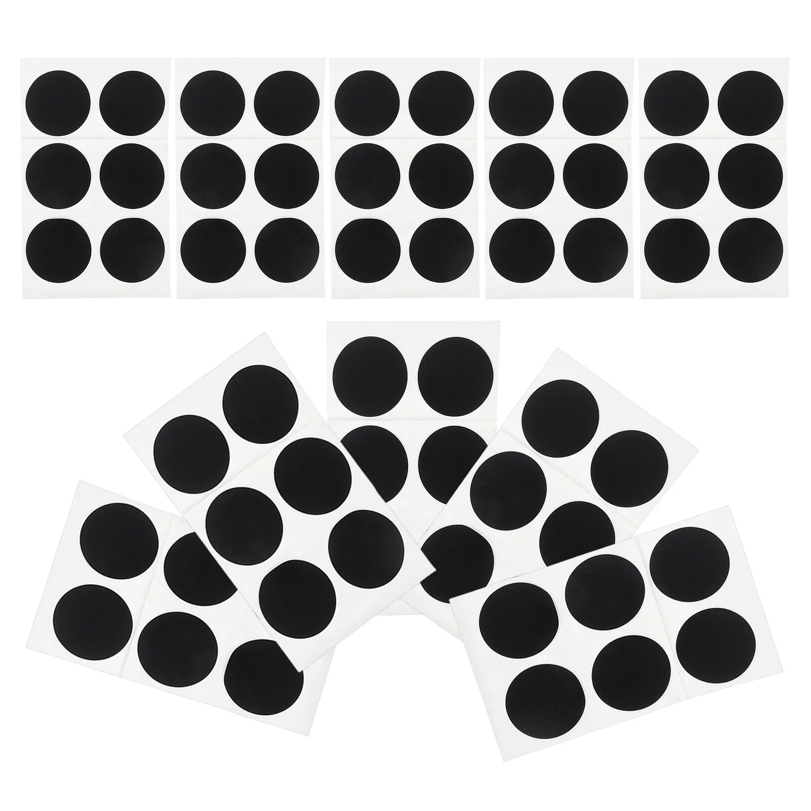 

60pcs Bicycle Tire Repair Tool Self Adhesive Patch Kit for Tubes Heavy Duty Motorcycle Patches Rubber Inner Longlasting