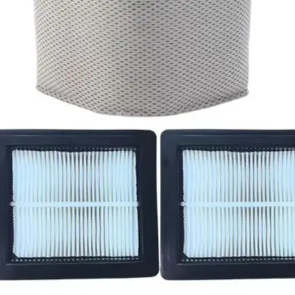 Bolsa de vacío de 6QT y kit de filtro HEPA para ProTeam=Super=Coach=Pro-6-ProVac-FS6-GoFree-Flex-Pro-II-Para limpieza doméstica y comercial