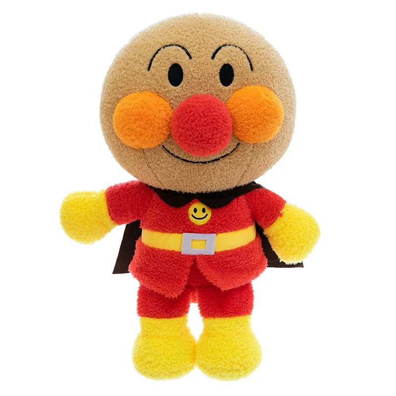 かわいいアンパンマンのぬいぐるみ、大きな日本の漫画のぬいぐるみ、子供の誕生日、クリスマスのギフト、男の子と女の子のための柔らかい抱き枕