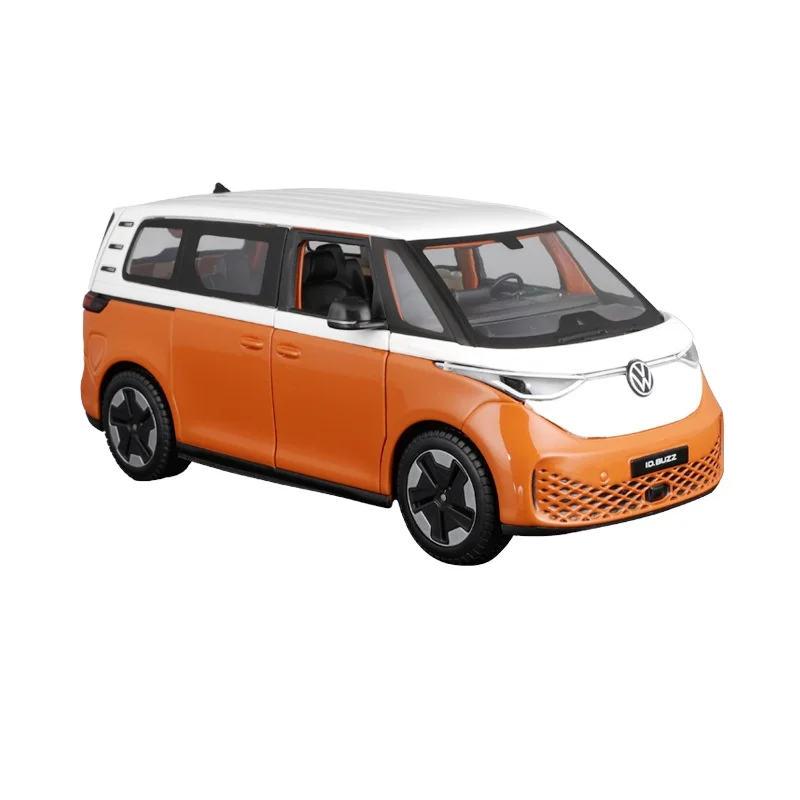 Maisto 1:24 2023 Volkswagrn ID.BuS Alloy Car Models Metal Car Models Ornaments Collectible Boy Gifts