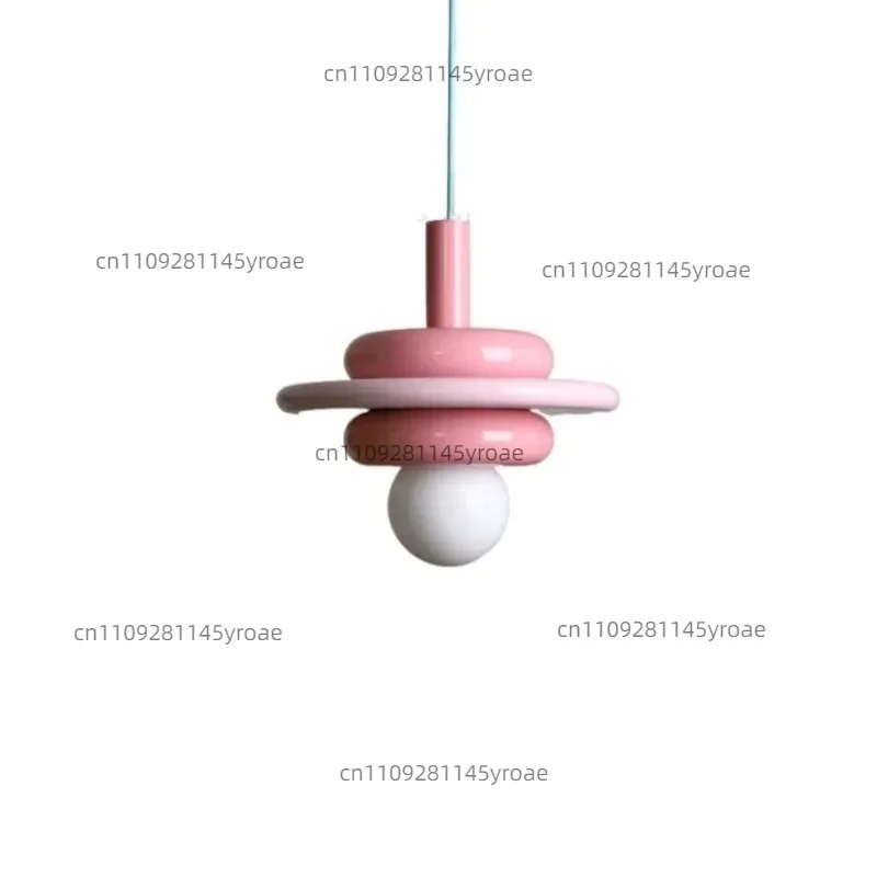Medieval Style Pink Dopamine Chandelier,Decor Pendant Light for Kids Room,Dining Room,Theme Hotel,Bed & Breakfast