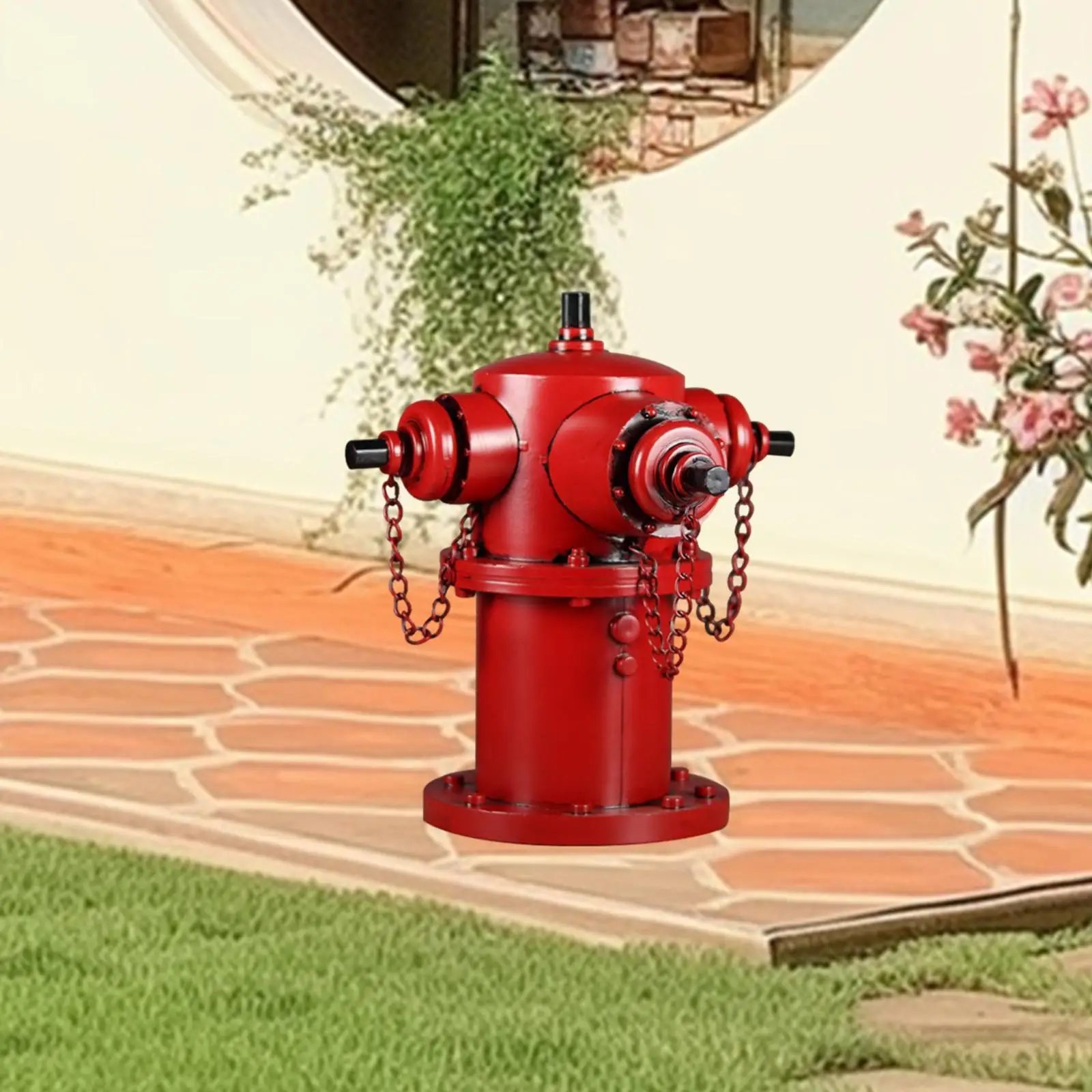 Fire Hydrant Statue Puppy Pee Post Training Tool Firefighter Gift Adornment