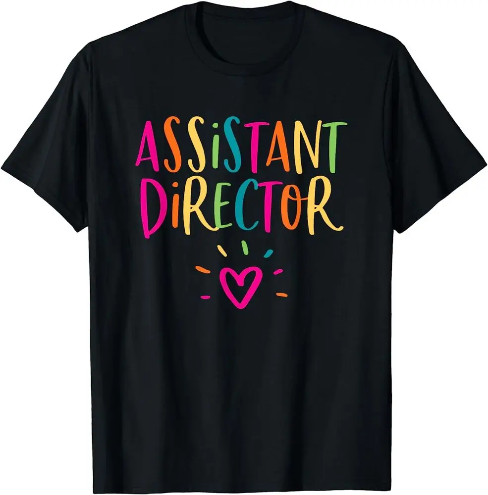 Assistant Director Appreciation Theater Nursing T-Shirt Anime Graphic T-shirts 100%Cotton Short Sleeve