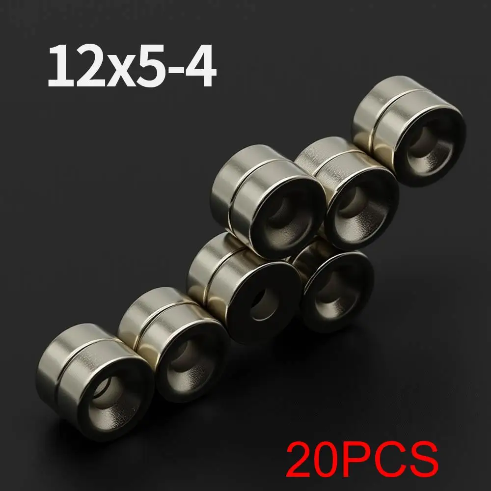 Leistungsstarker Neodym-Magnet mit Löchern N35 NdfeB Permanentmagnet imanes Runde superstarke Kühlschrankmagnete DIY 12x3-3mm 10x3-3
