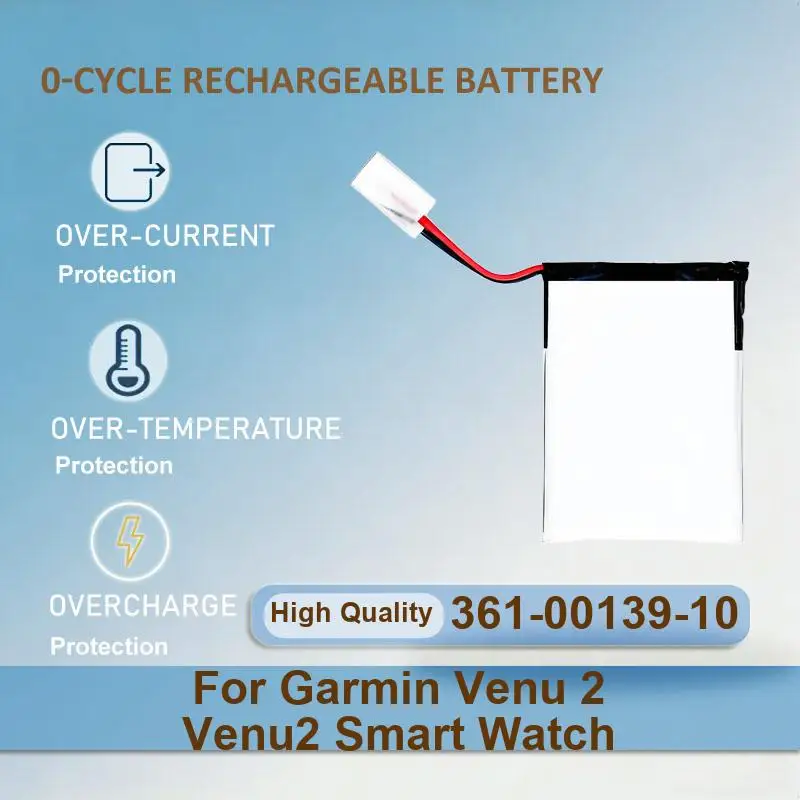 Battery For Garmin Venu 2 Venu2 Smart Watch Forerunner 35 Approach S40 Vivoactive 4S
