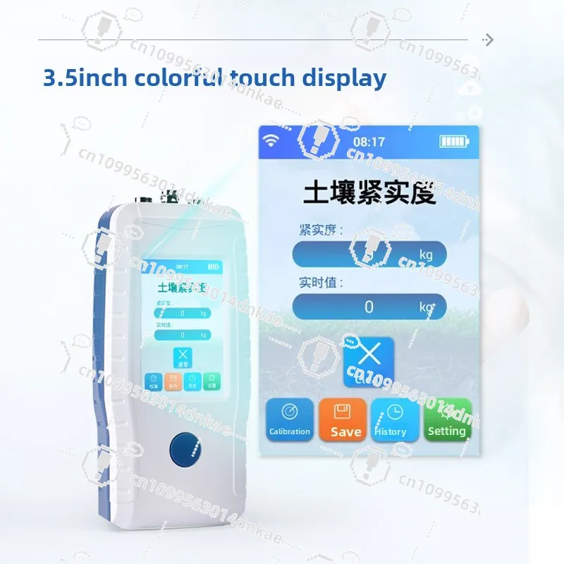 Soil Compactness Tester Agriculture Forestry Orchard Soil Solidity Test Hardness Tester Soil Quality Detector