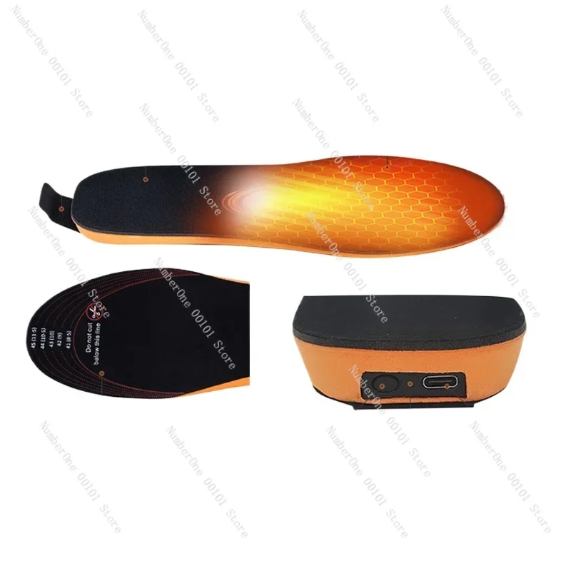 Warmed Insole Rechargeable Walking