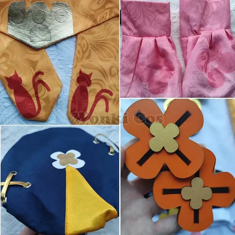 2025 Nuovo Gioco Impact Katzlein Costume Parrucca Cute Cat Neko Girl Gen Diona Cosplay Shin Abiti AA